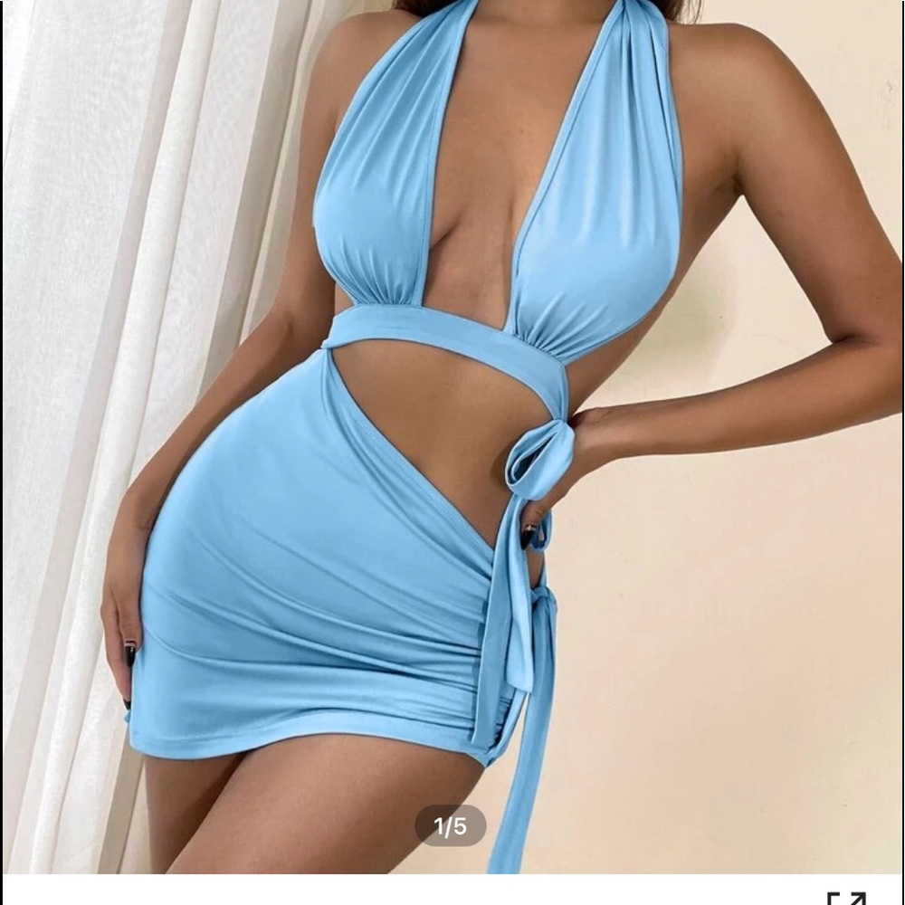 Backless Knot Bodycon Dress *NEW*